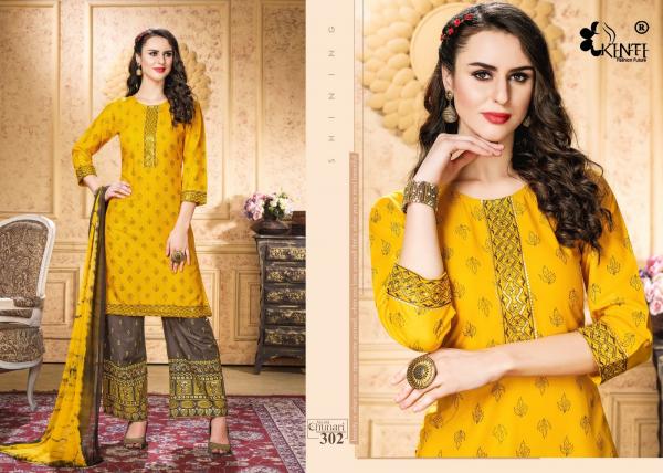 Kinti Chunri Vol 3 Regular Kurti With Bottom Dupatta Collection